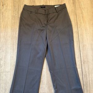 NWT Worthington Gray Trouser Leg Pants Curvy Fit 4
